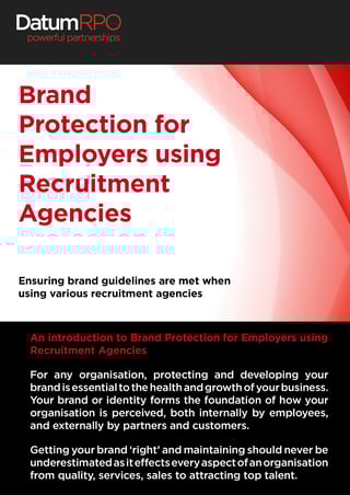 Brand Protection Cover